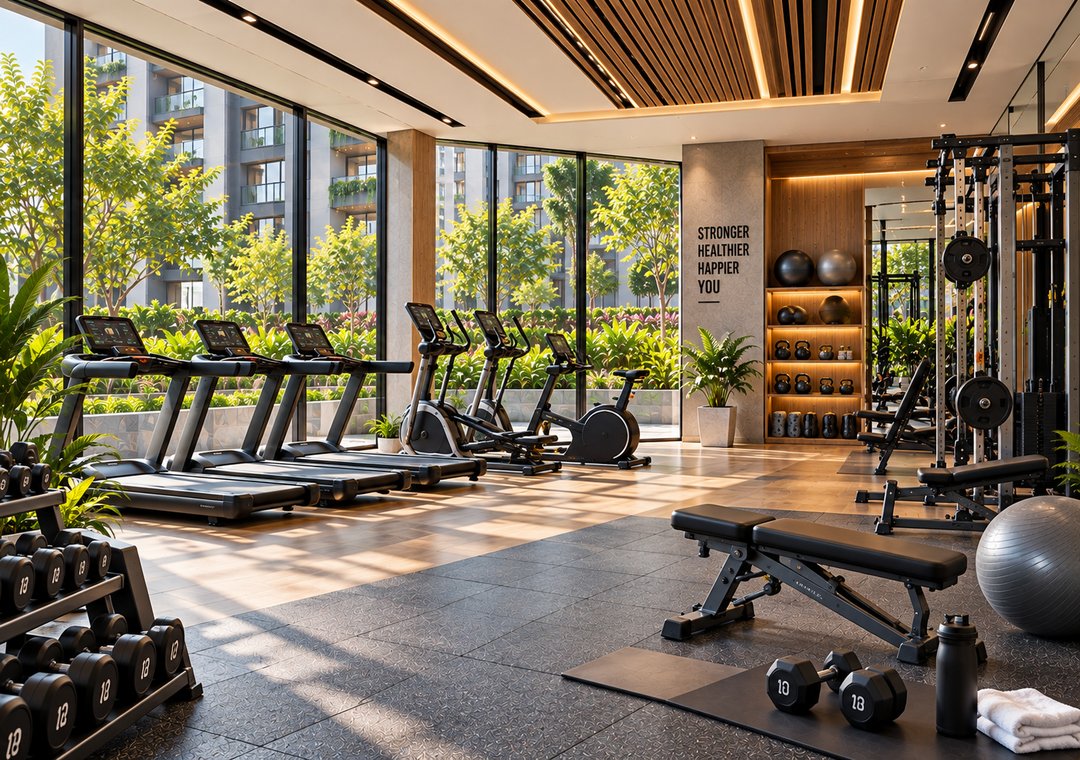 Fully Equipped Gymnasium